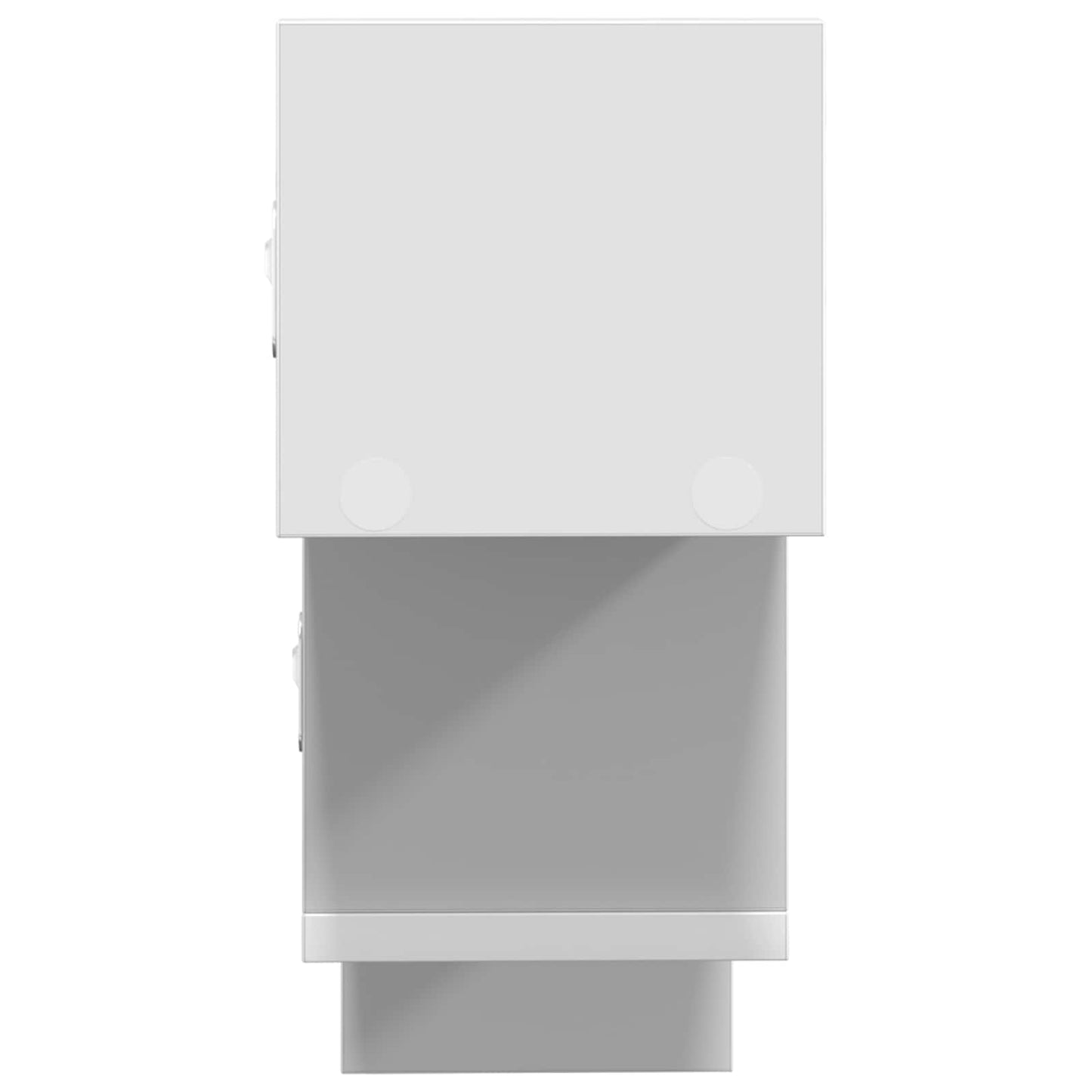 Vegghylle Hvit 48 x 15 x 42 cm Konstruert tre