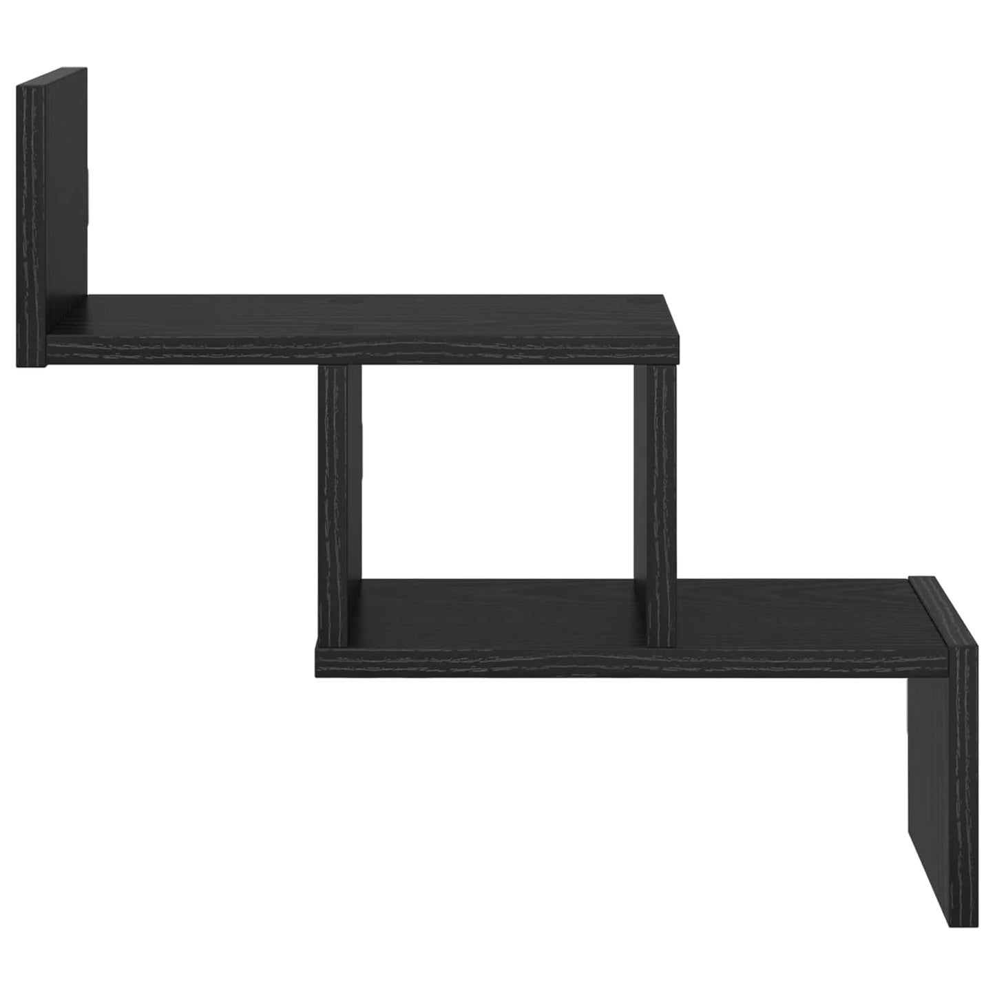 Vegghylle Svart eik 48 x 15 x 42 cm Konstruert tre