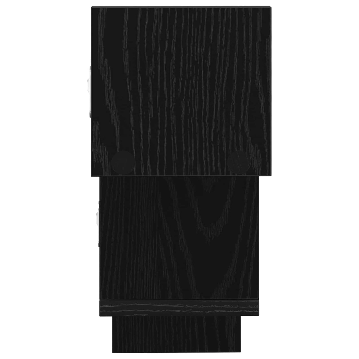 Vegghylle Svart eik 48 x 15 x 42 cm Konstruert tre