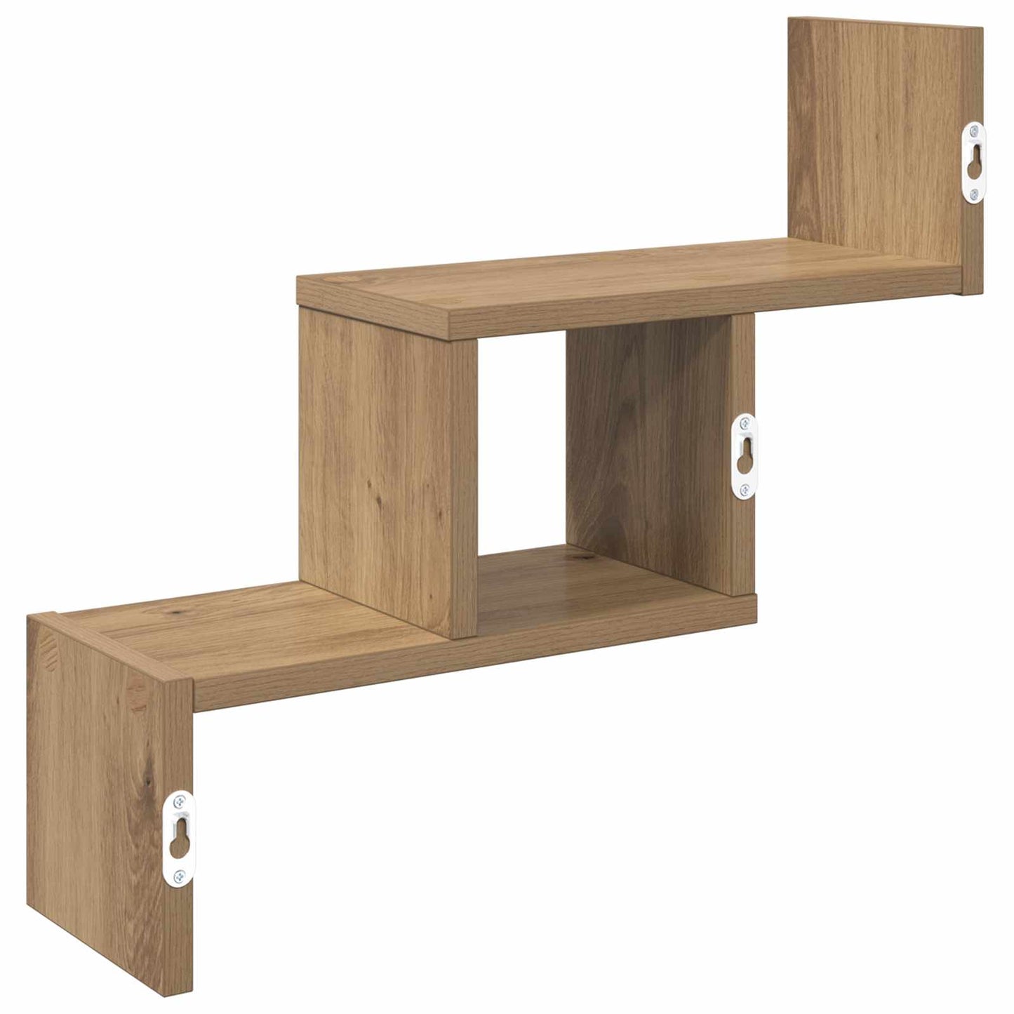Vegghylle Artisan eik 48 x 15 x 42 cm Konstruert tre