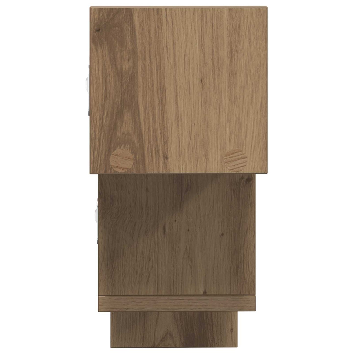 Vegghylle Artisan eik 48 x 15 x 42 cm Konstruert tre