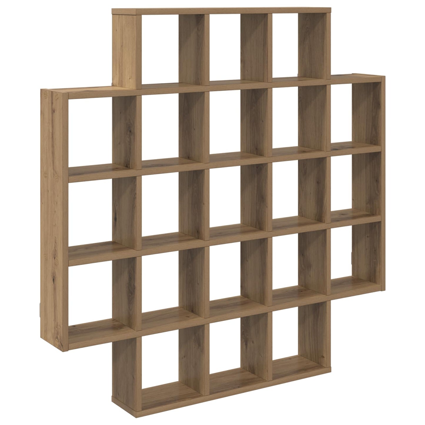Vegghylle Artisan eik 100 x 13 x 100 cm Konstruert tre