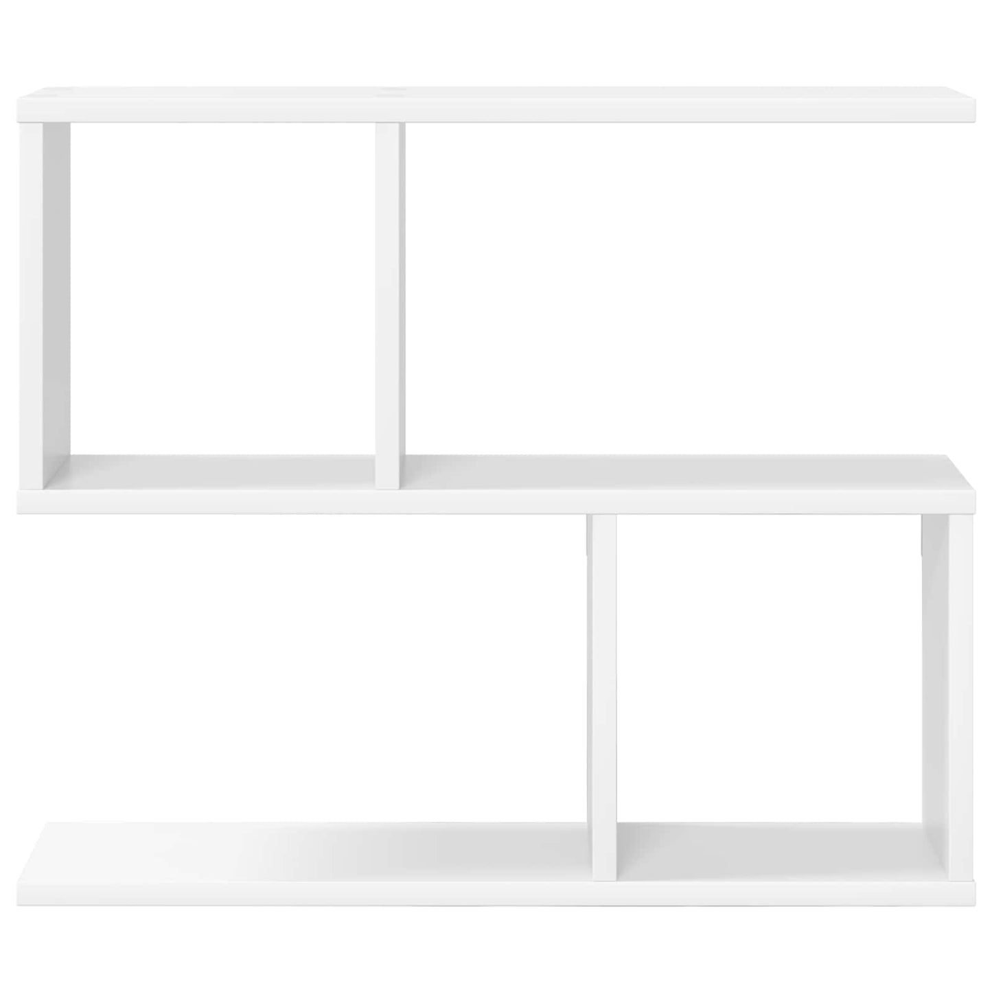 Vegghylle Hvit 60 x 12 x 50,5 cm Konstruert tre