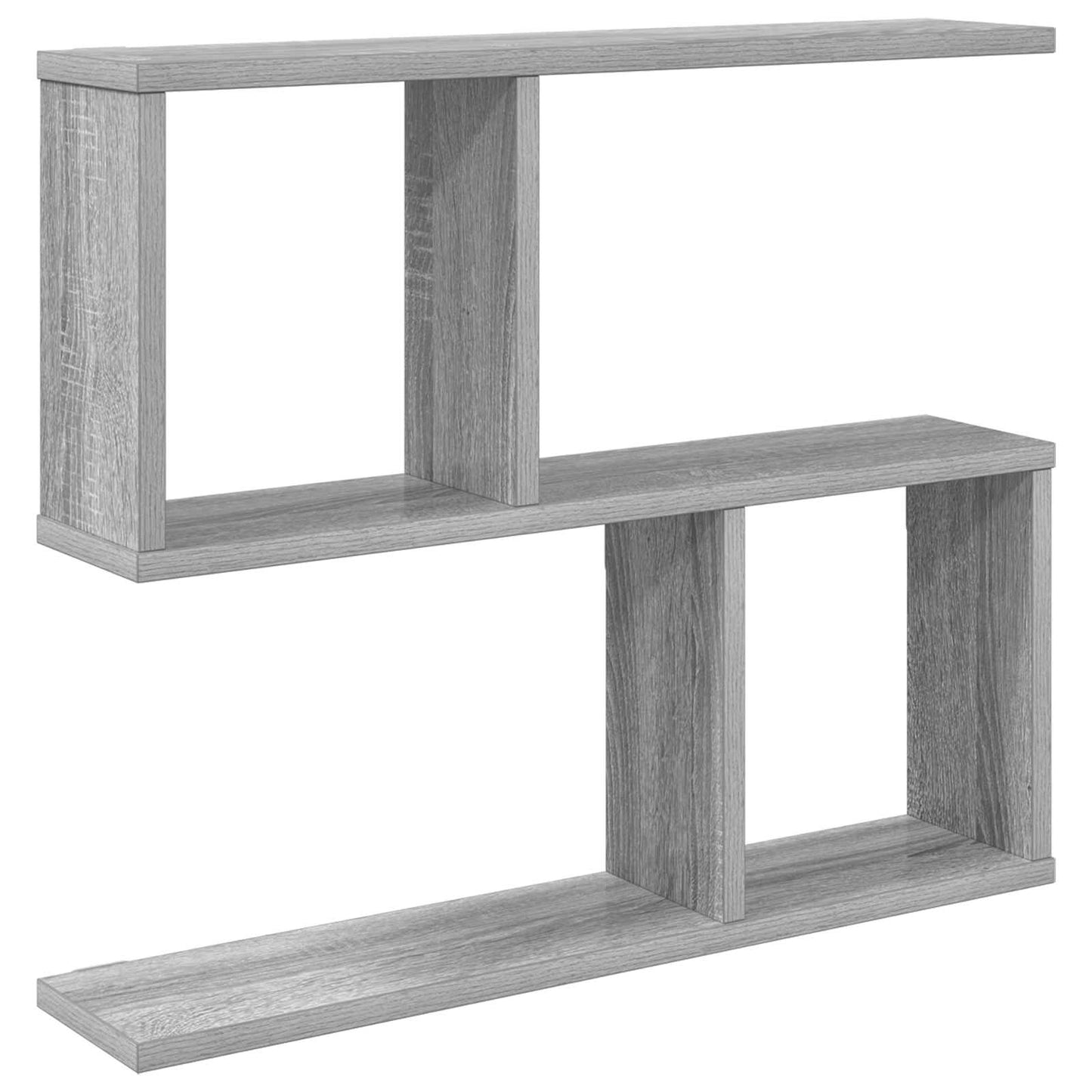 Vegghylle Grå Sonoma 60 x 12 x 50,5 cm Konstruert tre