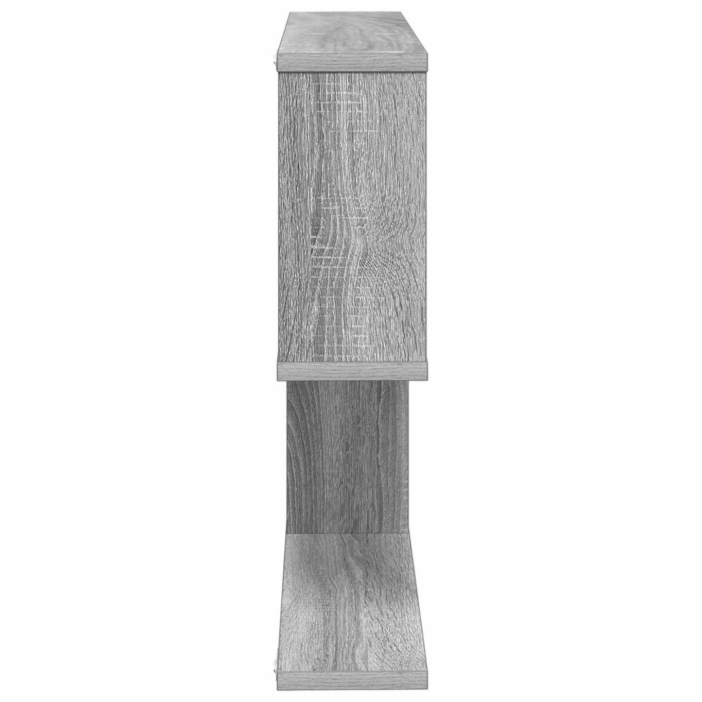 Vegghylle Grå Sonoma 60 x 12 x 50,5 cm Konstruert tre