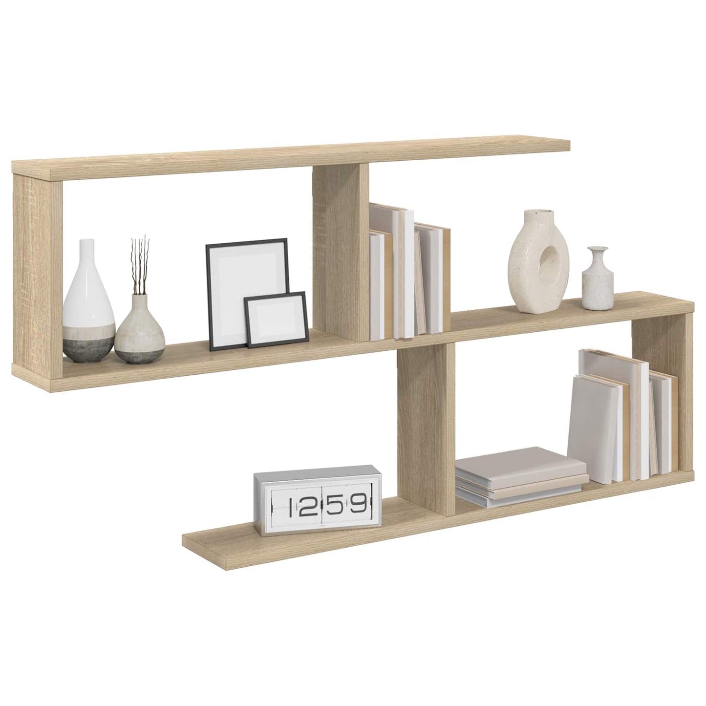 Vegghylle Sonoma eik 100 x 12 x 50,5 cm Konstruert tre