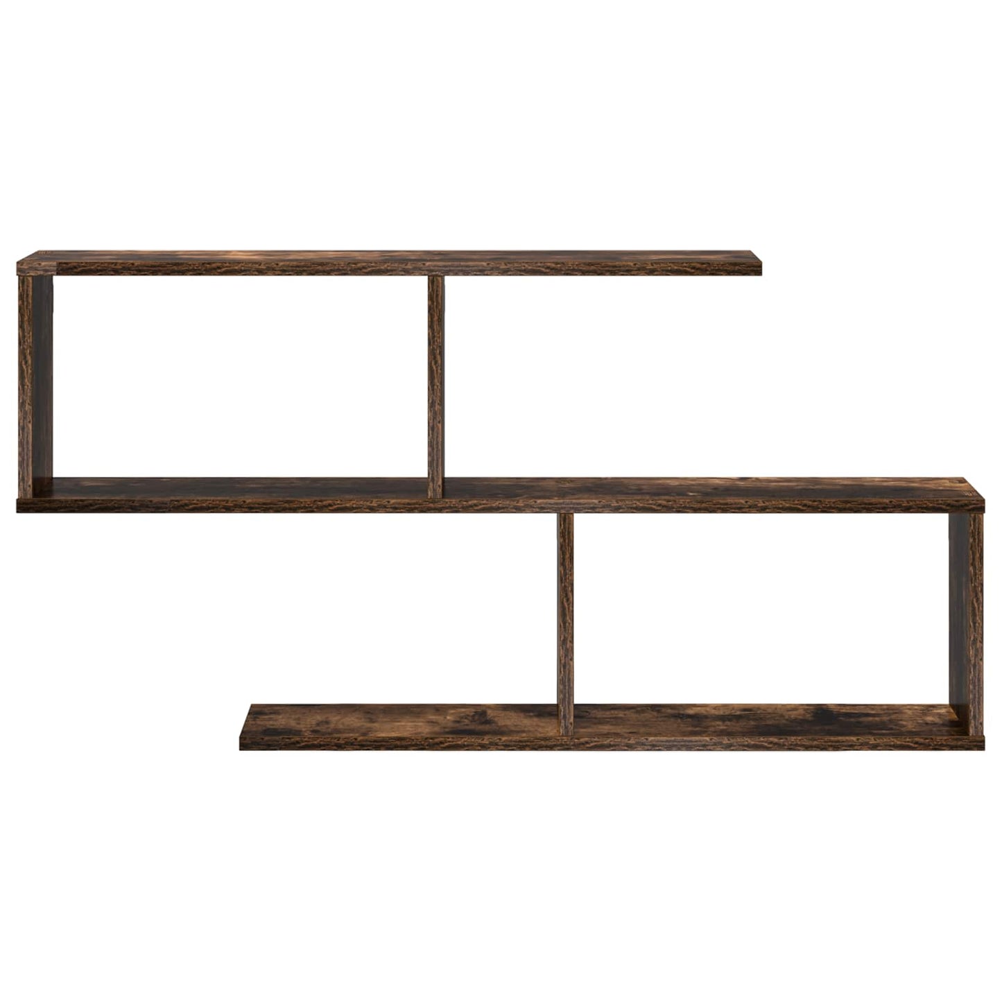Vegghylle Røkt Eik 100 x 12 x 50,5 cm Konstruert tre