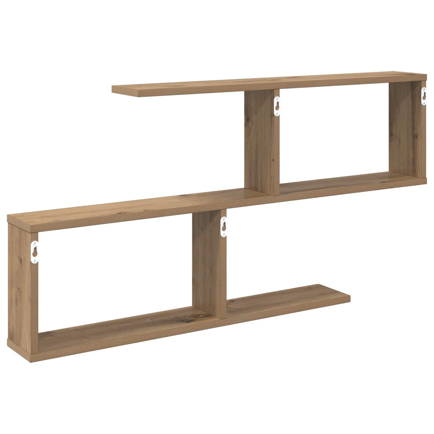 Vegghylle Artisan eik 100 x 12 x 50,5 cm Konstruert tre