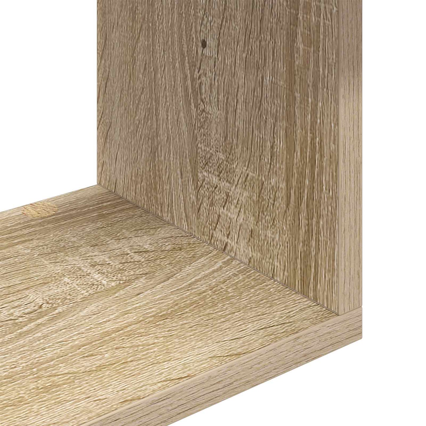Vegghylle Sonoma eik 80 x 12 x 79,5 cm Konstruert tre