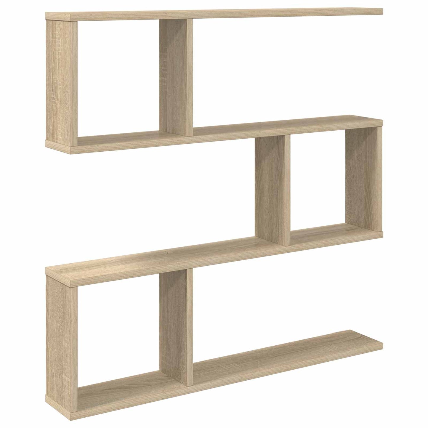 Vegghylle Sonoma eik 80 x 12 x 79,5 cm Konstruert tre