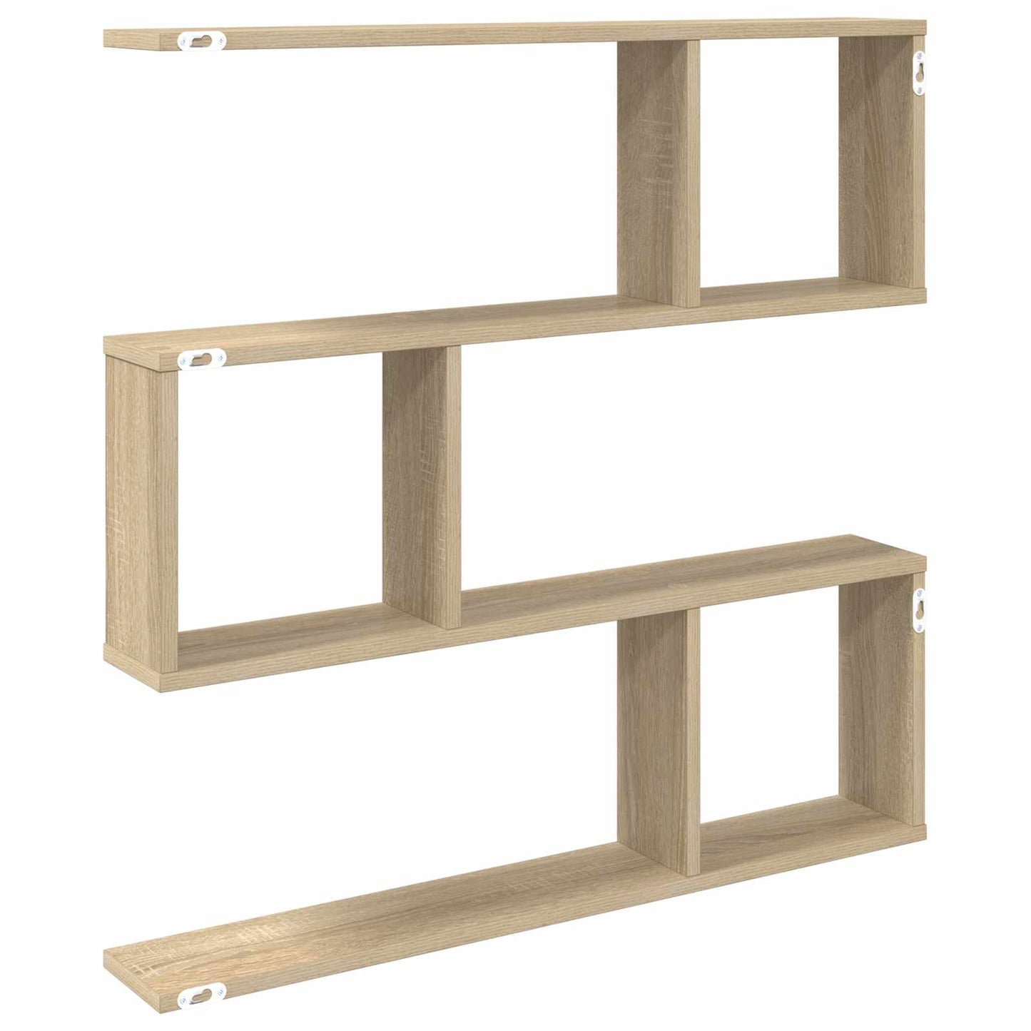 Vegghylle Sonoma eik 80 x 12 x 79,5 cm Konstruert tre