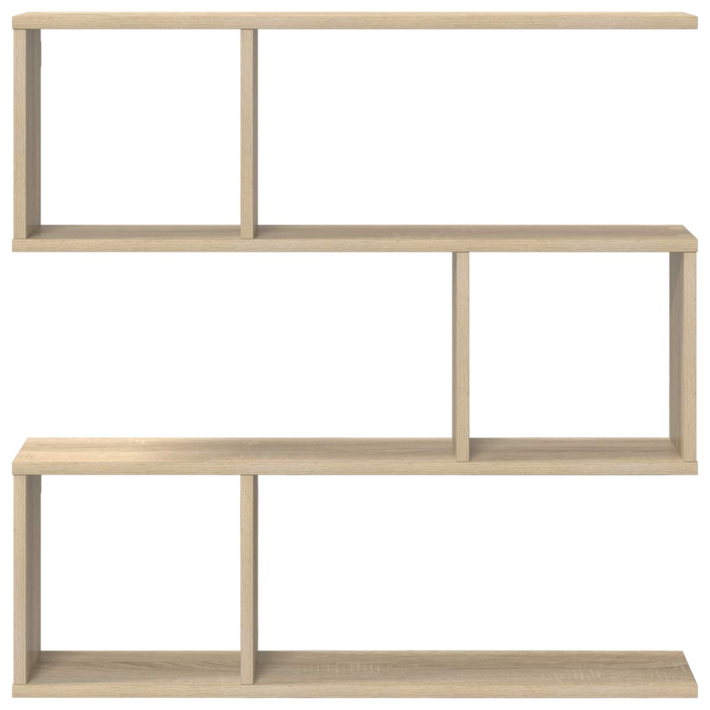 Vegghylle Sonoma eik 80 x 12 x 79,5 cm Konstruert tre
