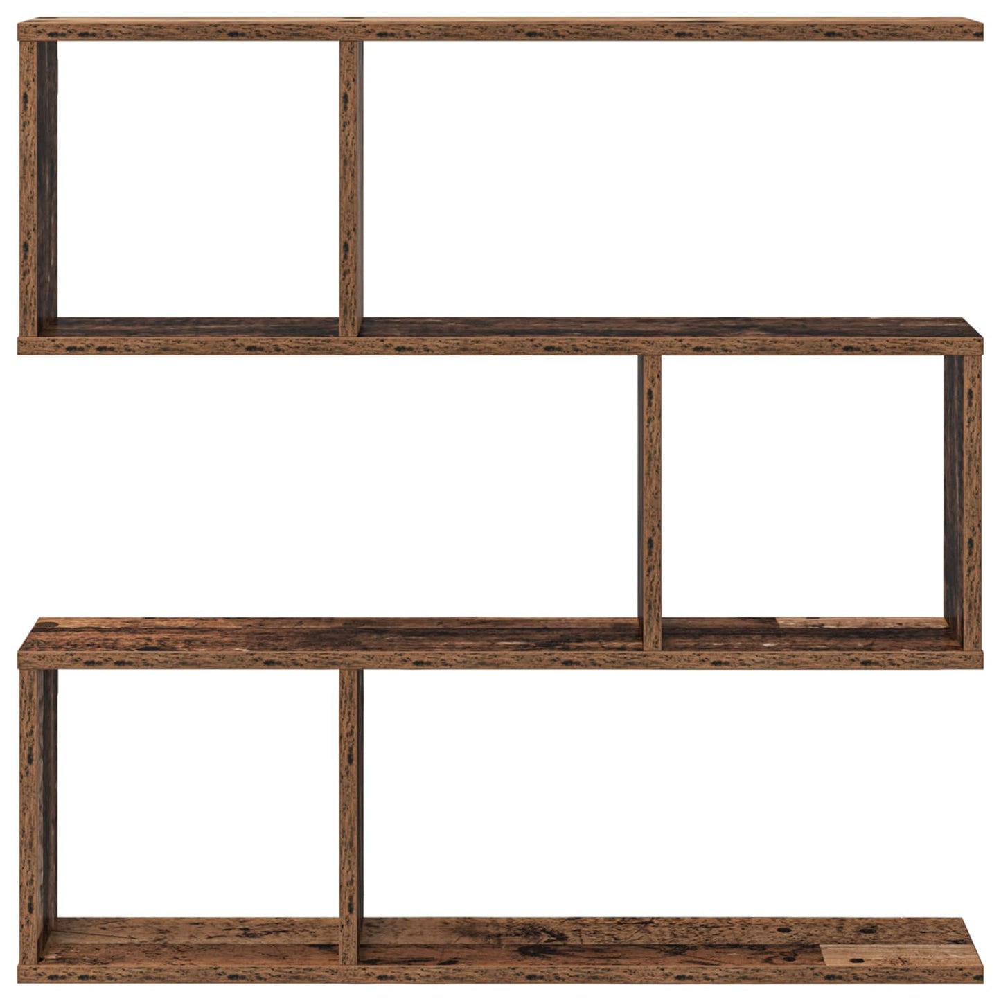 Vegghylle Gammelt tre 80 x 12 x 79,5 cm Konstruert tre