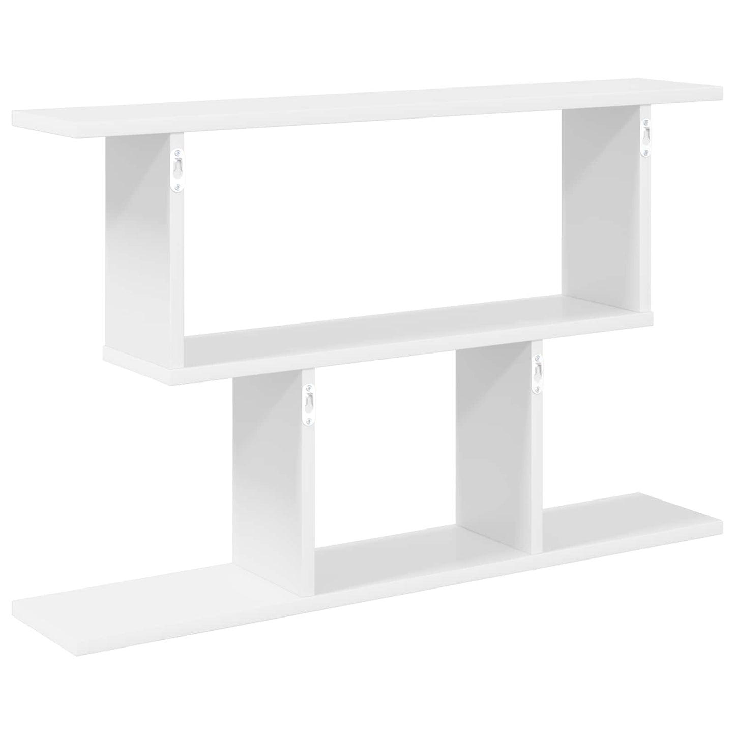 Vegghylle Hvit 80 x 15 x 50,5 cm Konstruert tre