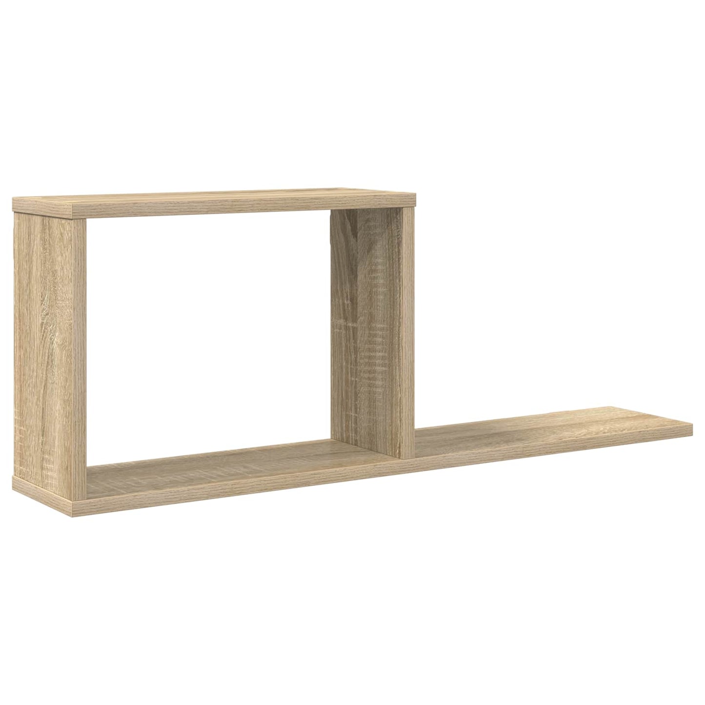 Flytende hyller Sonoma eik 80 x 15 x 30 cm Konstruert tre