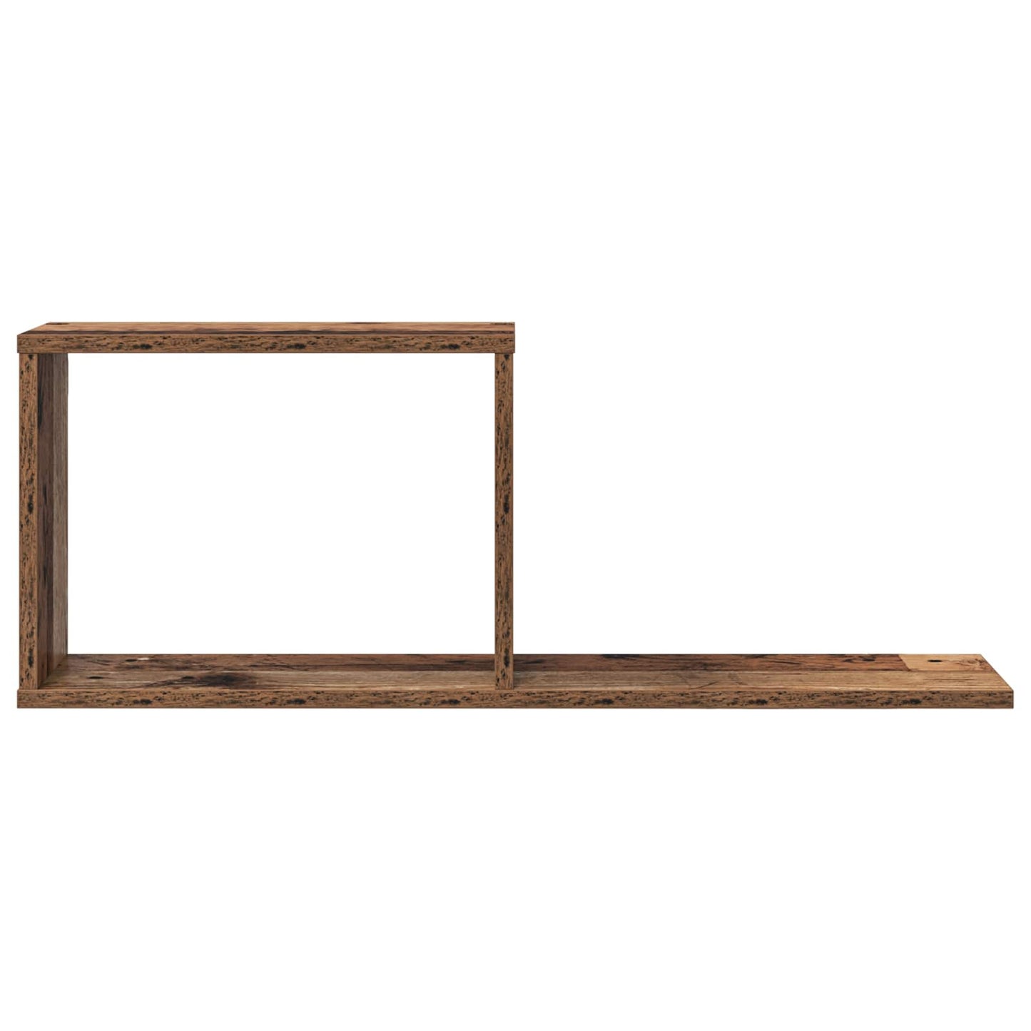 Flytende hyller 2 pcs Gammelt tre 80 x 15 x 30 cm