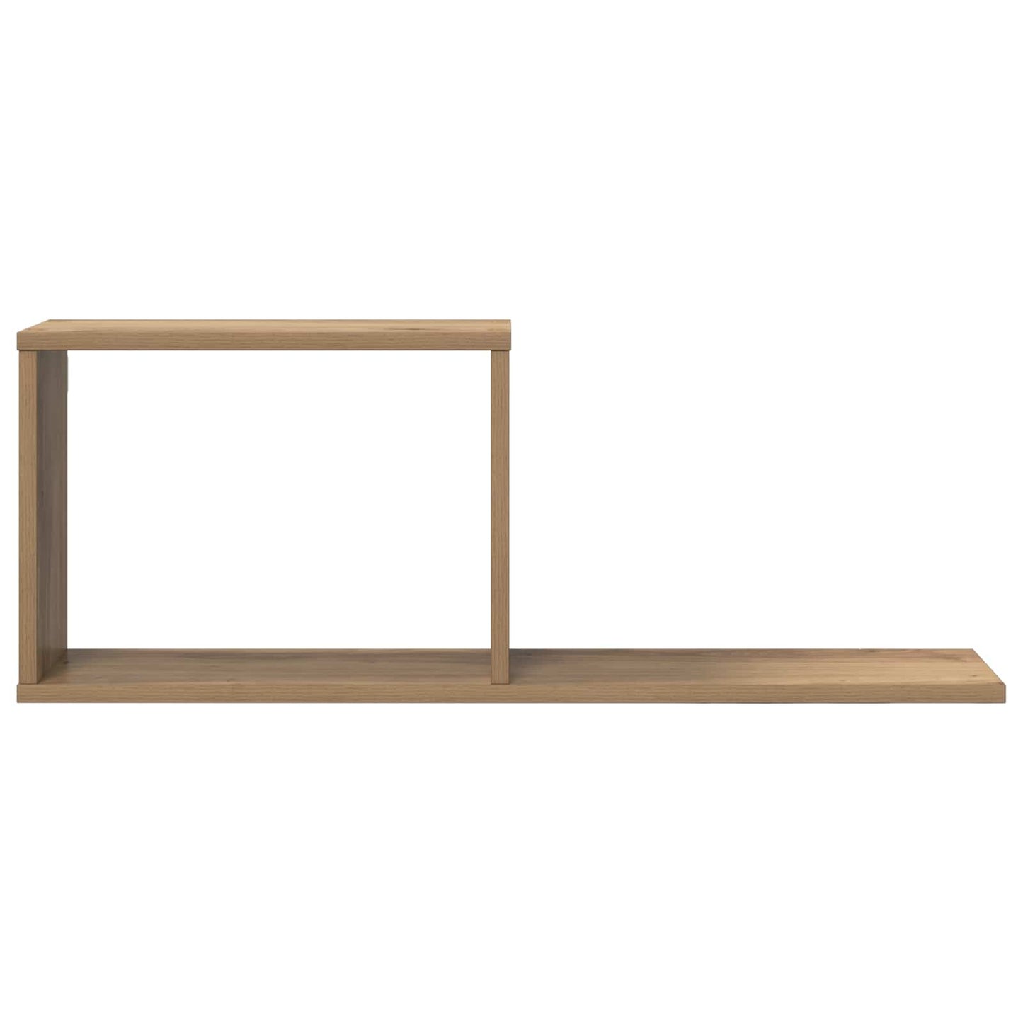 Flytende hyller Artisan eik 80 x 15 x 30 cm Konstruert tre