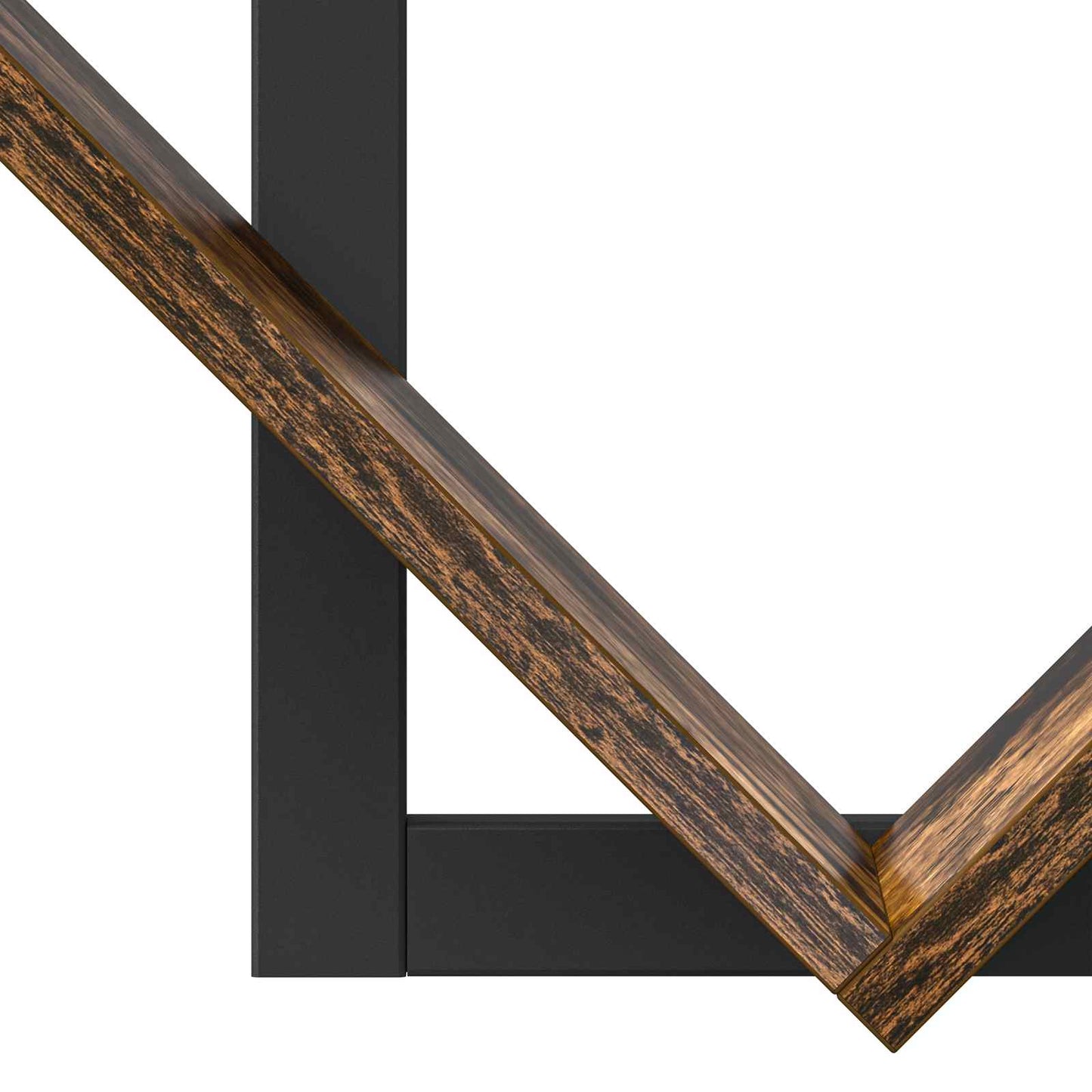 Vegghengt Flytende Hylle Røkt Eik 43 x 15 x 47 cm