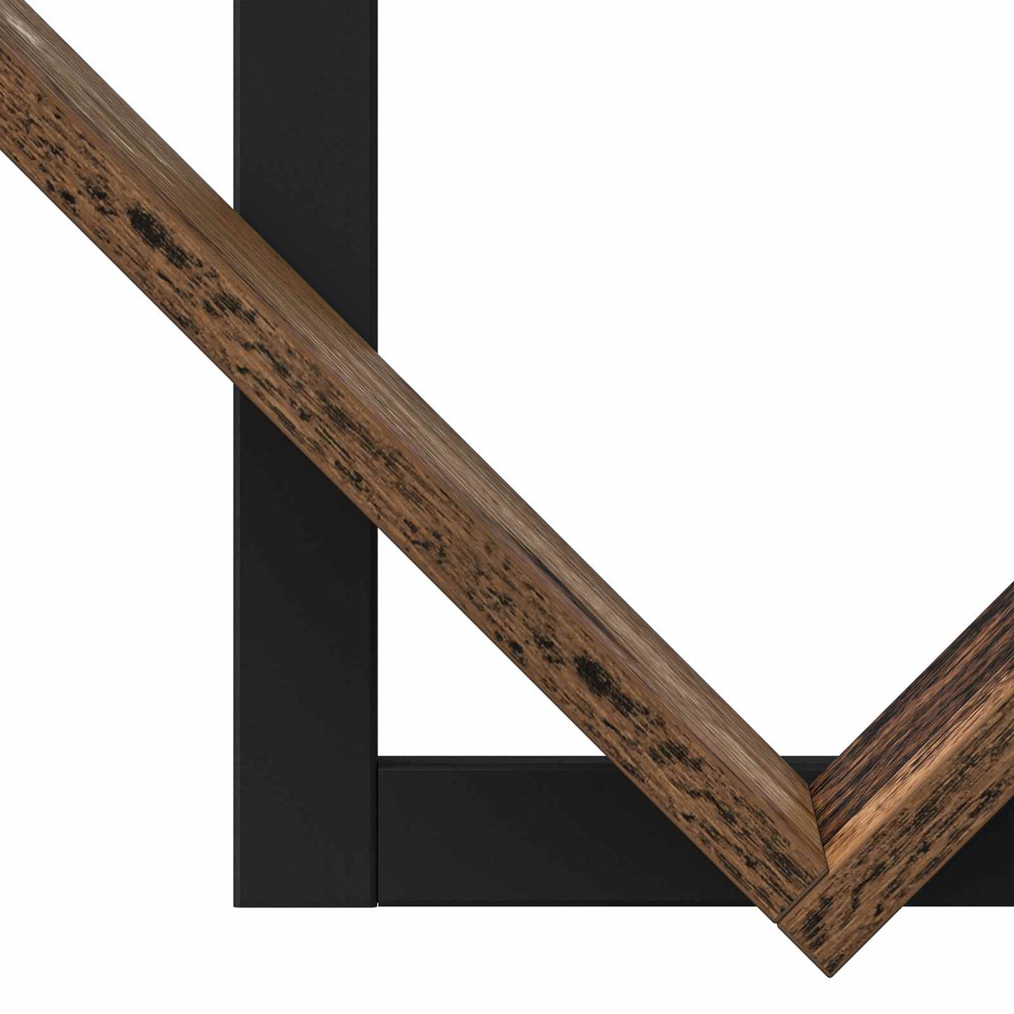 Vegghengt Flytende Hylle Gammelt tre 43 x 15 x 47 cm
