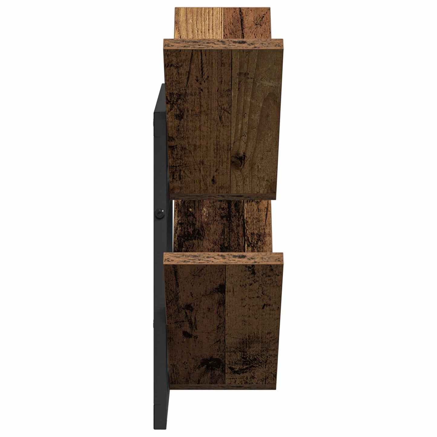 Vegghengt Flytende Hylle Gammelt tre 43 x 15 x 47 cm