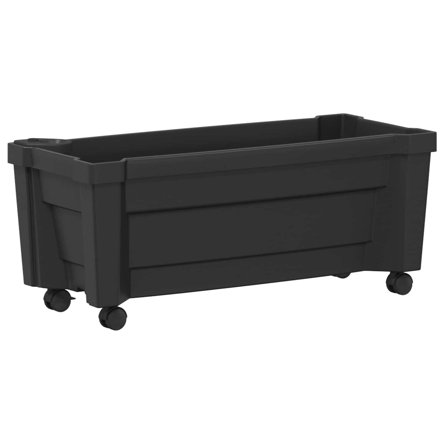 Calypso plante med hjul Antrasitt 79 x 35 x 33 cm PP
