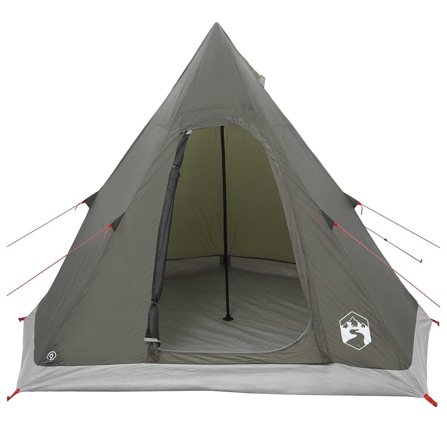 3 person Army grønn 185T Polyester med PU Belegg