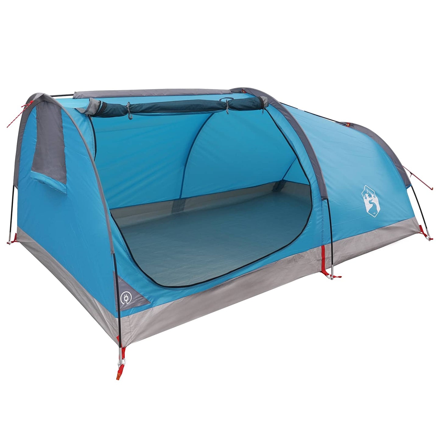 Fottelt vannavvisende 2 person Blå 185T Polyester med PU Belegg
