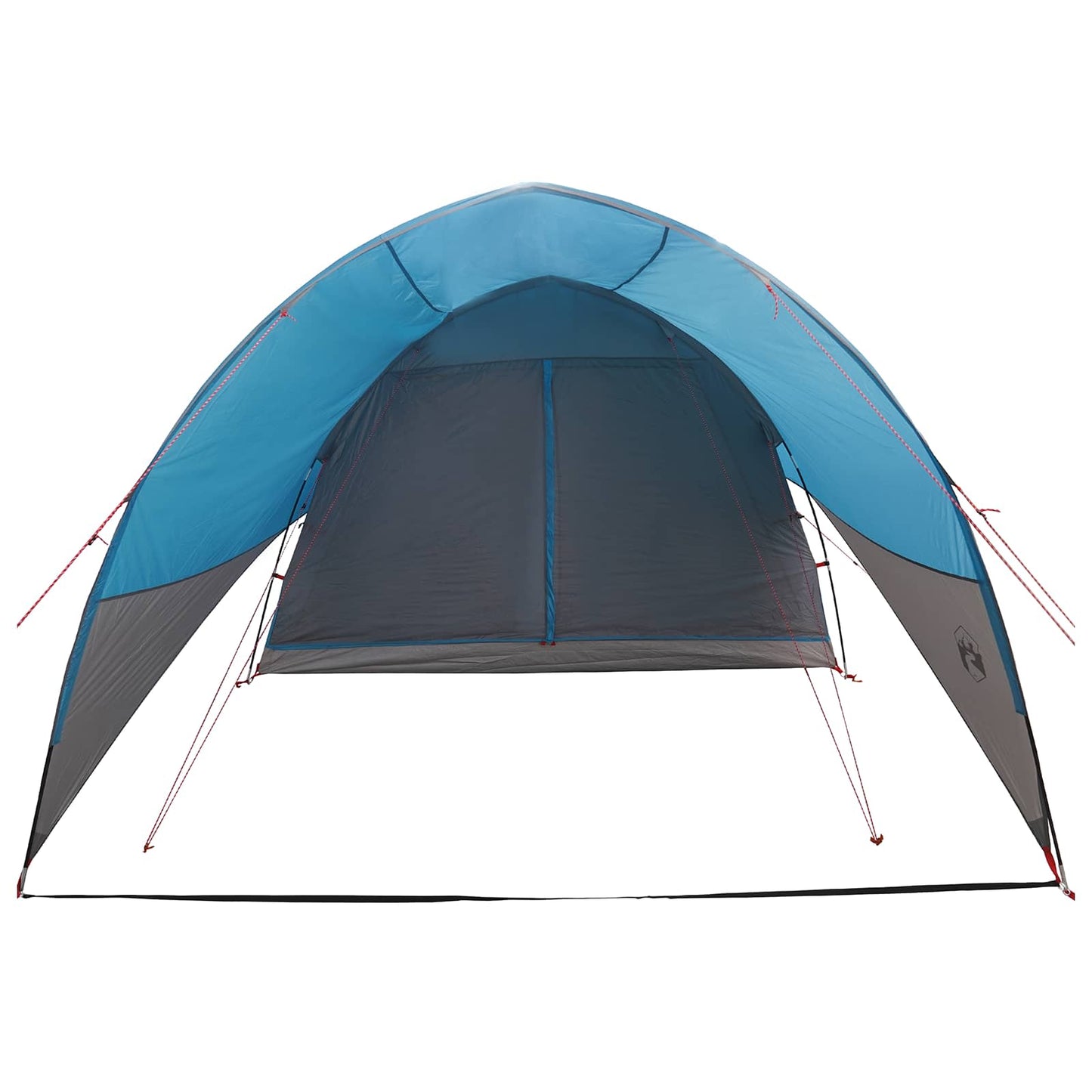Tunnel Tent med Regntrekk Vannavvisende 10 person Blå