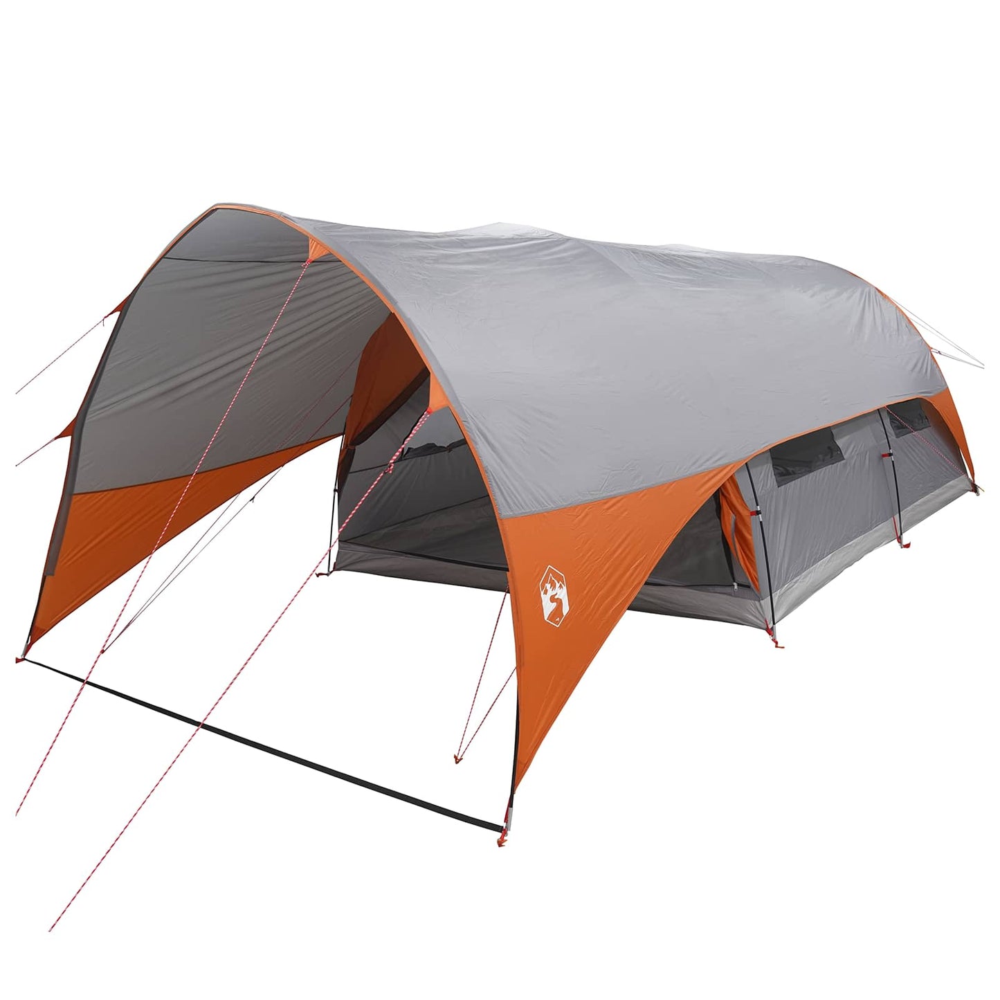 Tunnel Tent med Regntrekk Vannavvisende 10 person