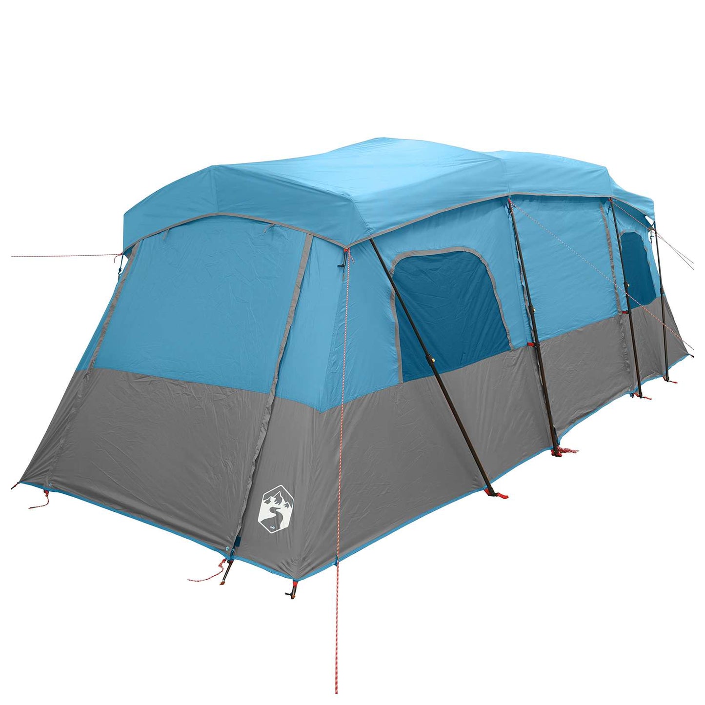 3 person 3-personers Blå 185T Polyester med PU Belegg
