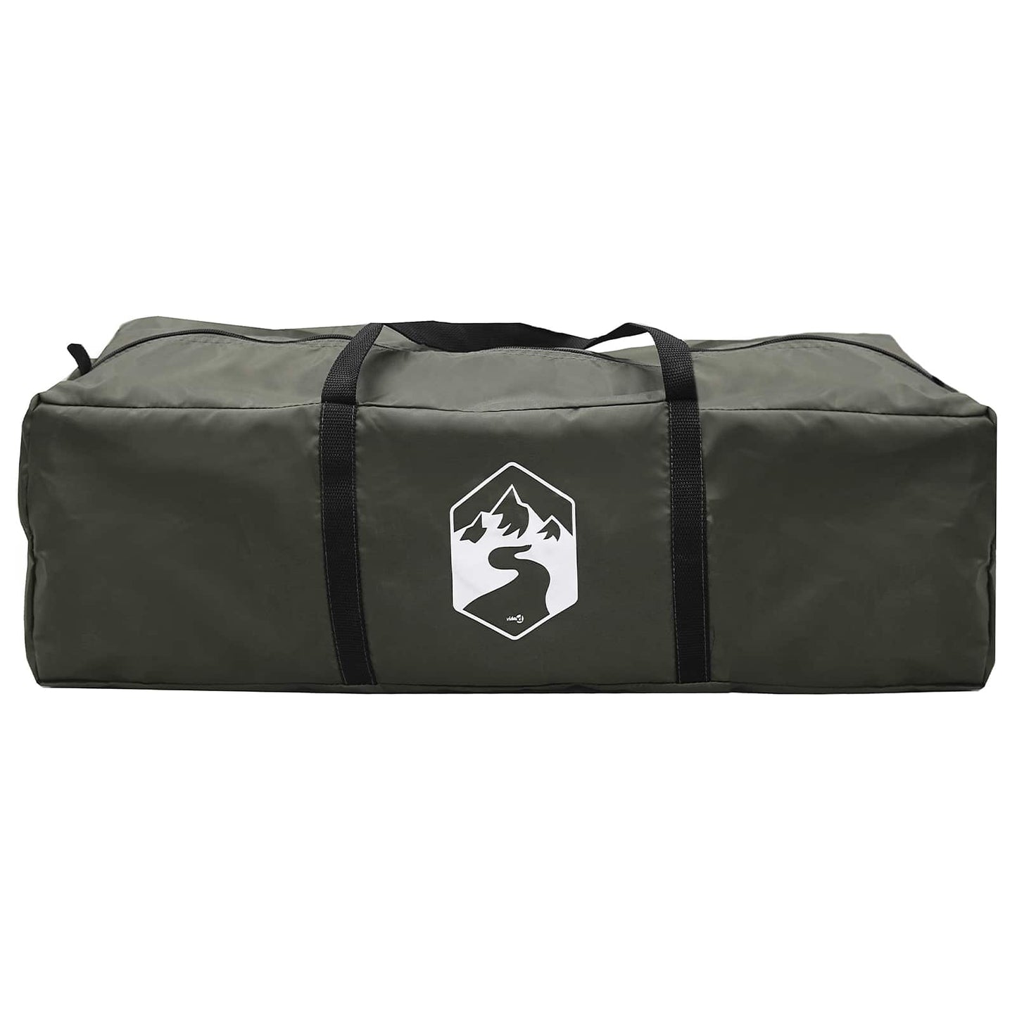 3 person 3-personers Army grønn 185T Polyester med PU Belegg