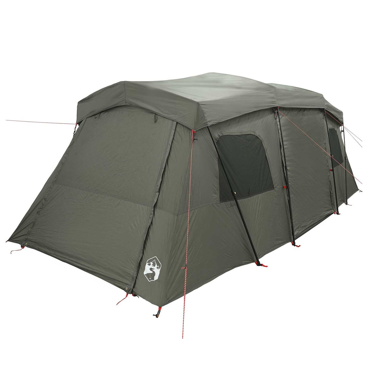 3 person 3-personers Army grønn 185T Polyester med PU Belegg