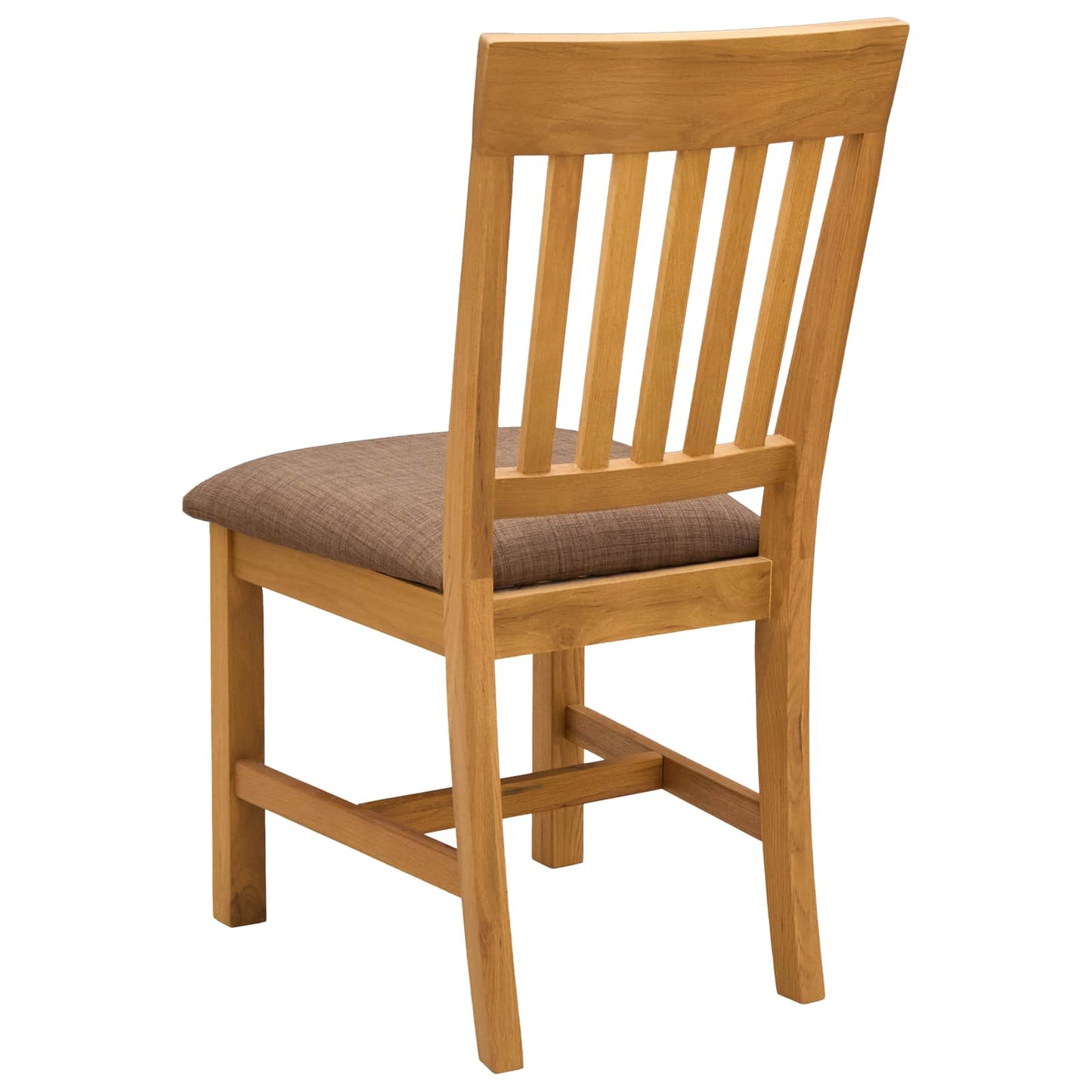 Spisestuestol 2 pcs Massivt Eiketre Grå 45 x 59 x 92 cm