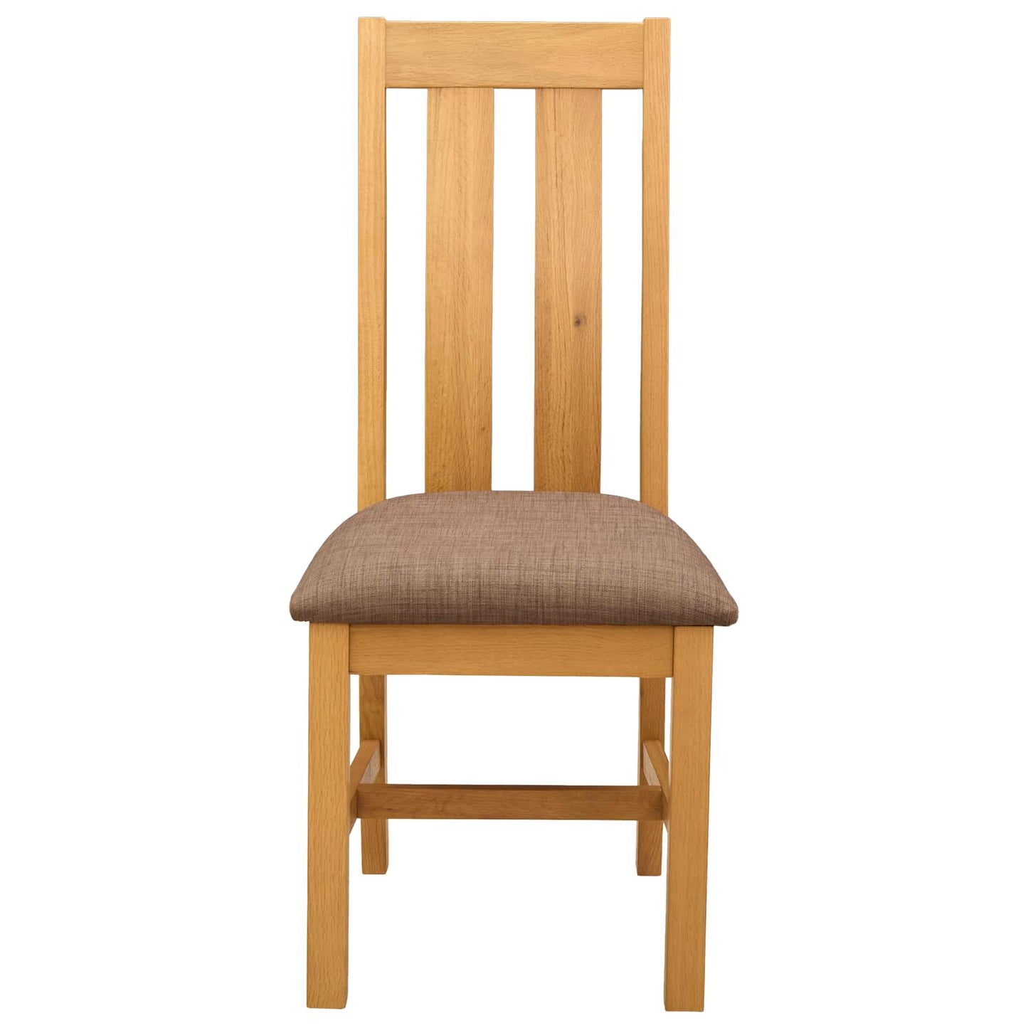 Spisestuestol 2 pcs Massivt Eiketre Grå 45 x 54 x 100 cm