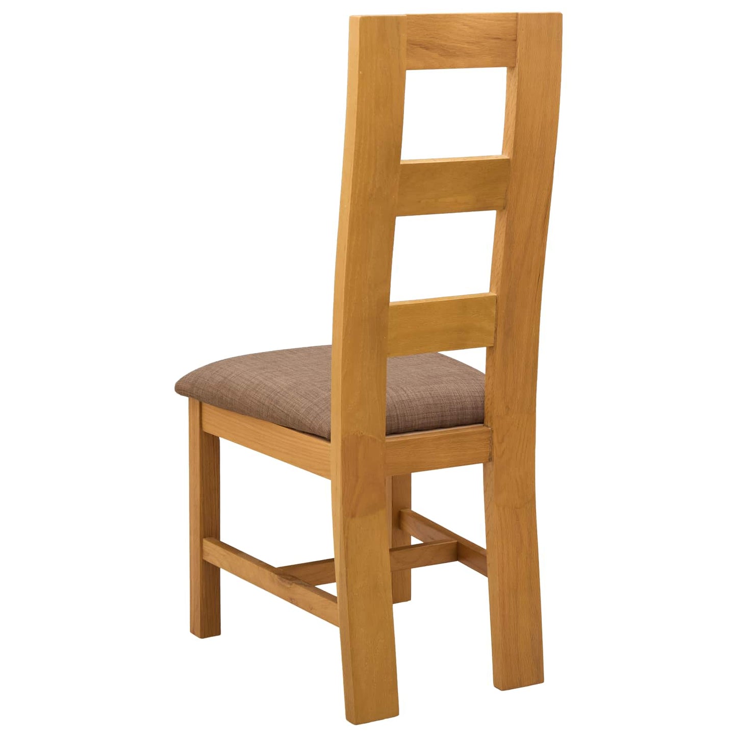 Spisestuestol 2 pcs Massivt Eiketre Grå 45 x 51 x 105 cm