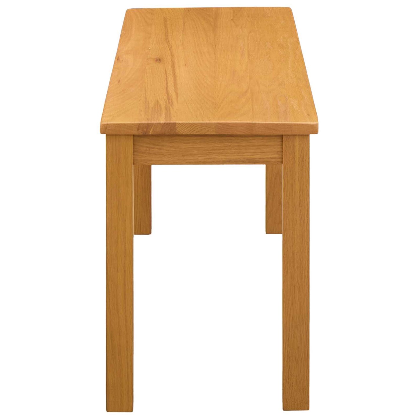 Spisebenk 95 x 32 x 45 cm Massivt Eiketre Naturlig
