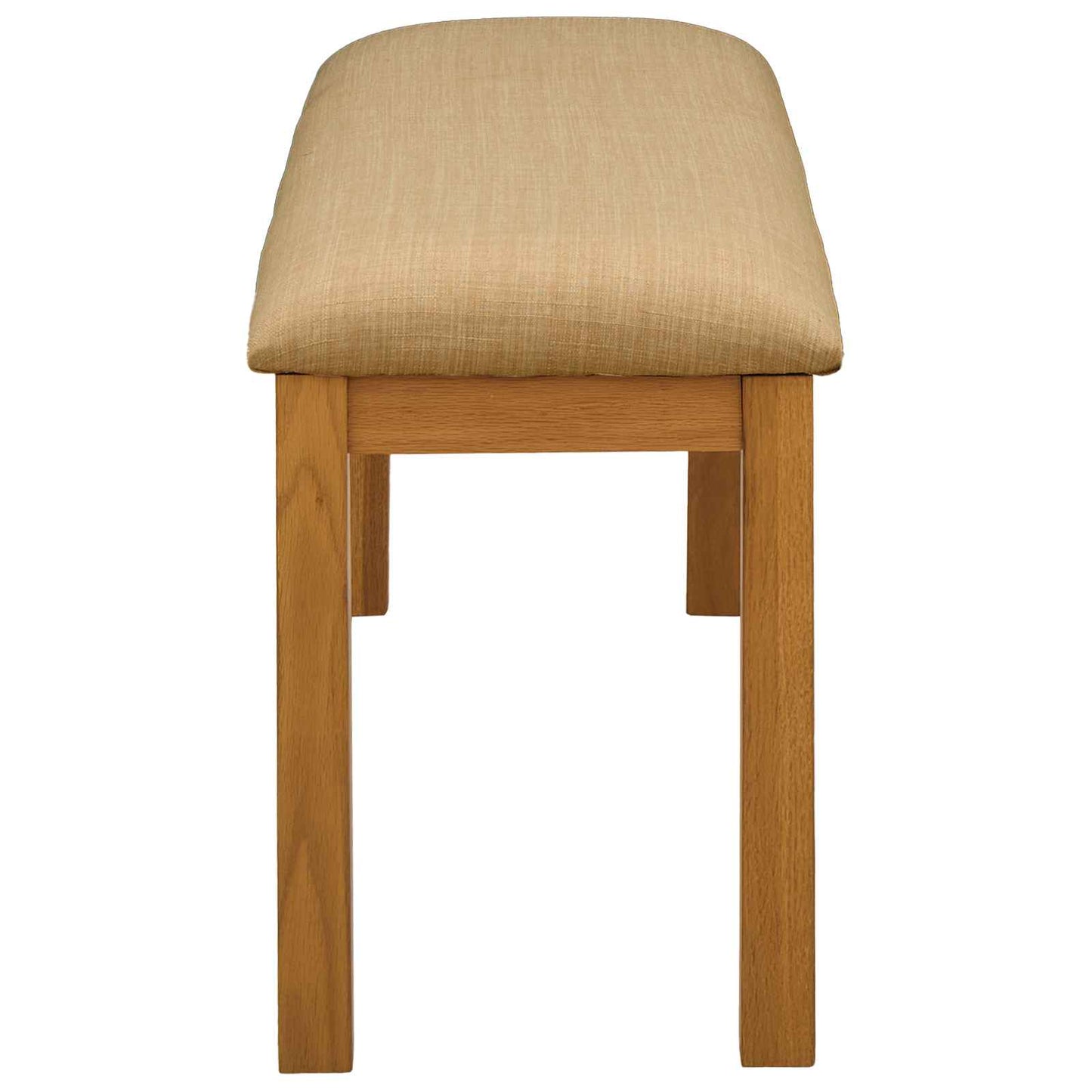 Spisebenk 95 x 32 x 45 cm Massivt Eiketre Beige