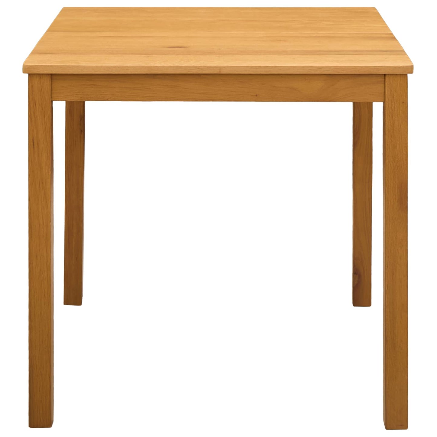 Spisebord 75 x 75 x 75,5 cm Massivt Eiketre Naturlig Torget