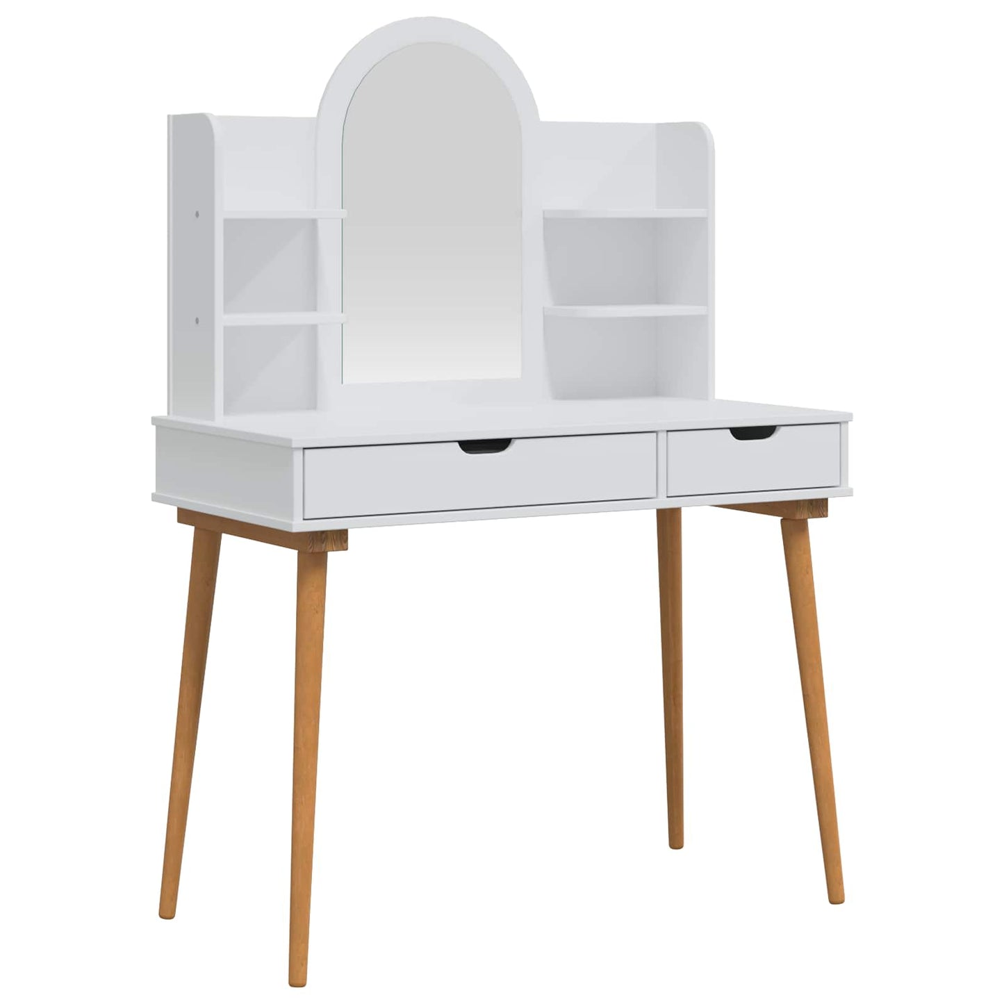 Sminkebordsett FAUSKE 4 pcs Hvit 100 x 50 x 143 cm