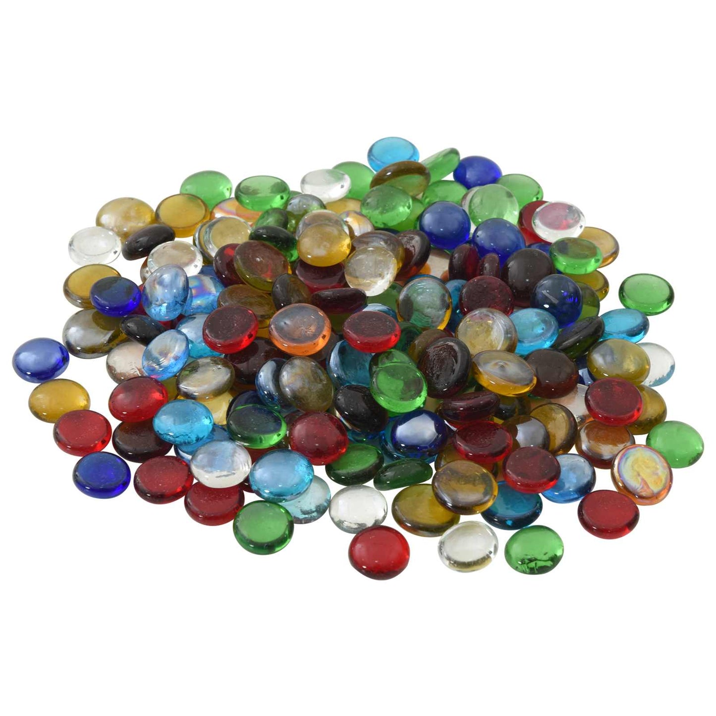 Glassnugget 17-19 mm Flerfarget Glass