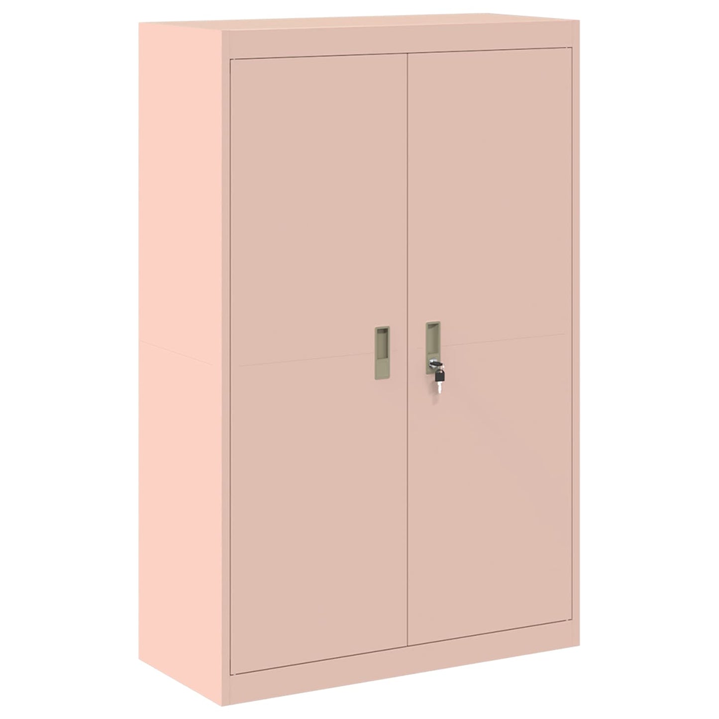 Oppbevaringsskap 2 stk. Rosa 90 x 40 x 180 cm Stål Låsbar