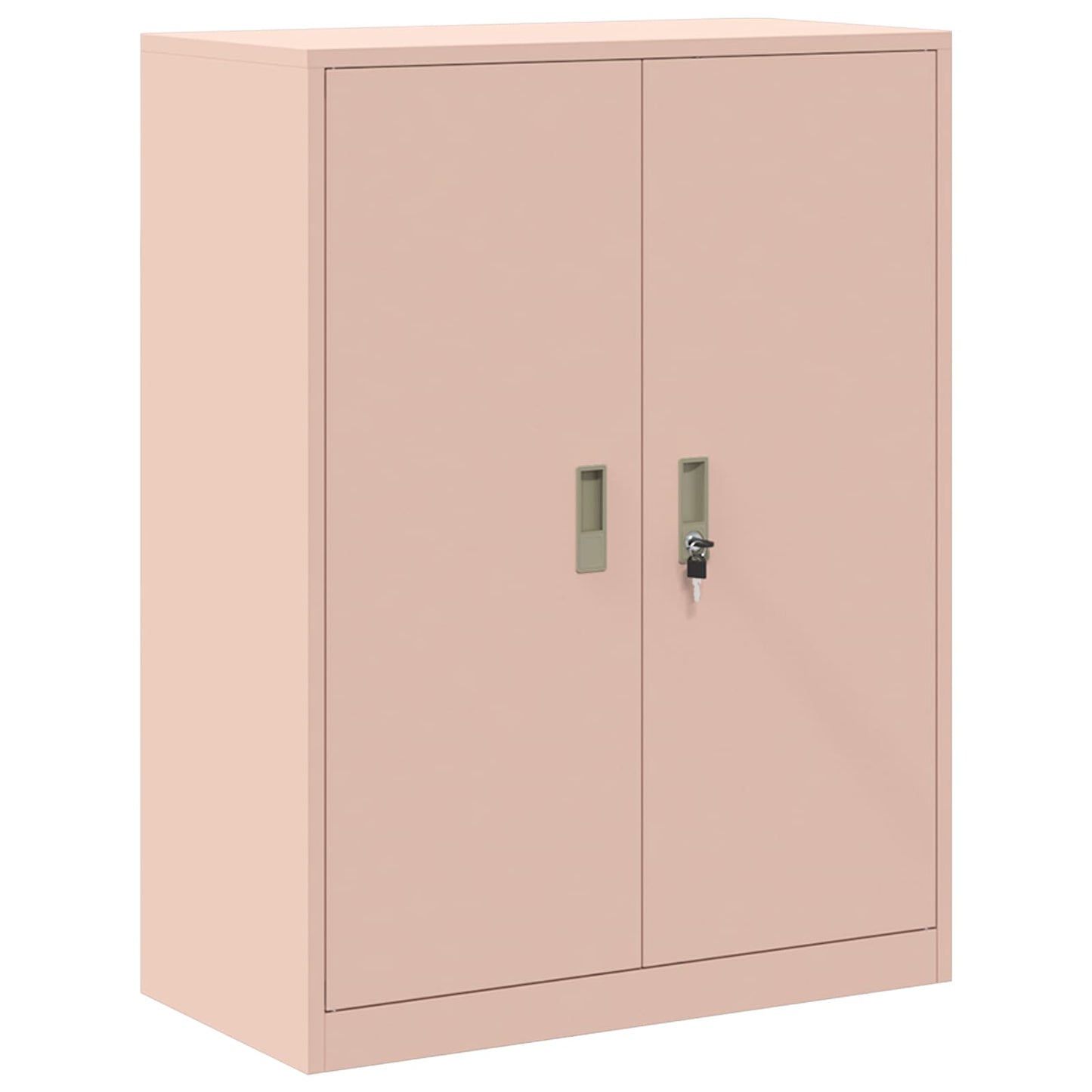 Oppbevaringsskap 2 stk. Rosa 80 x 40 x 175 cm Stål Låsbar