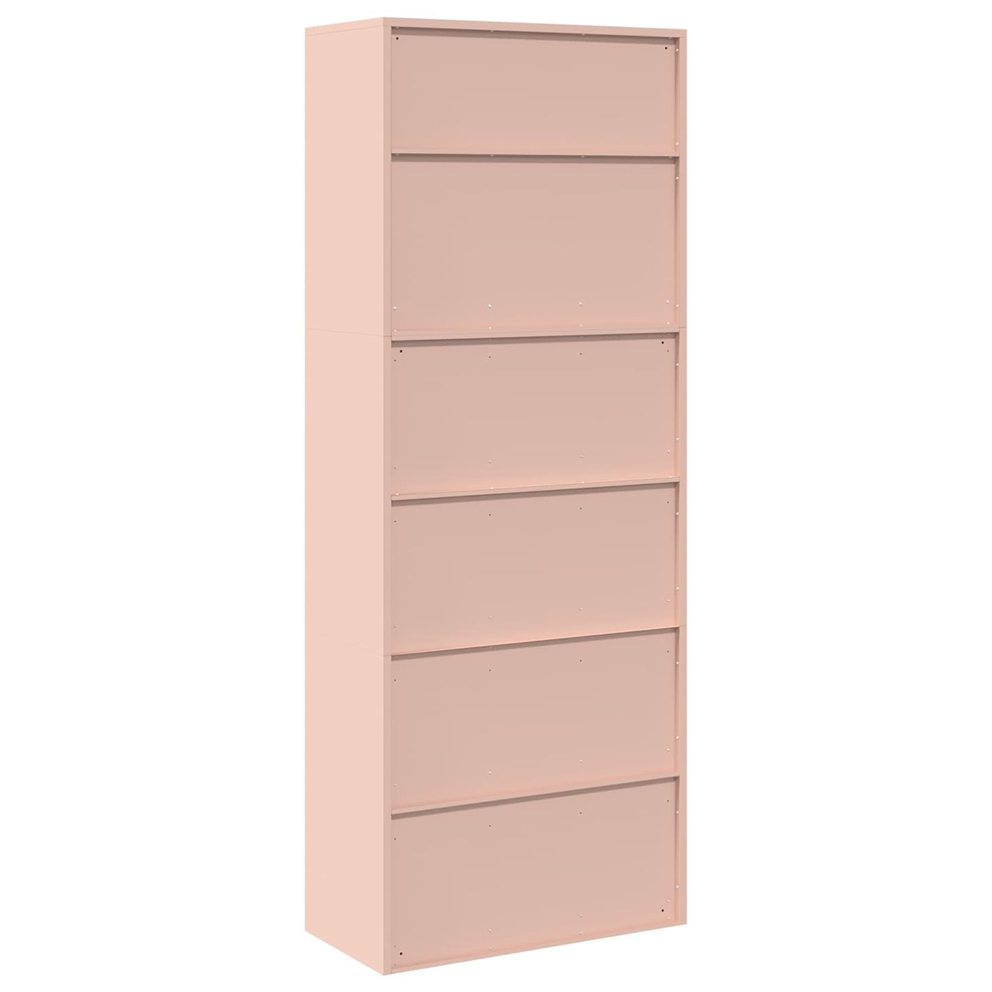 Oppbevaringsskap 2 stk. Rosa 80 x 40 x 210 cm Stål Låsbar