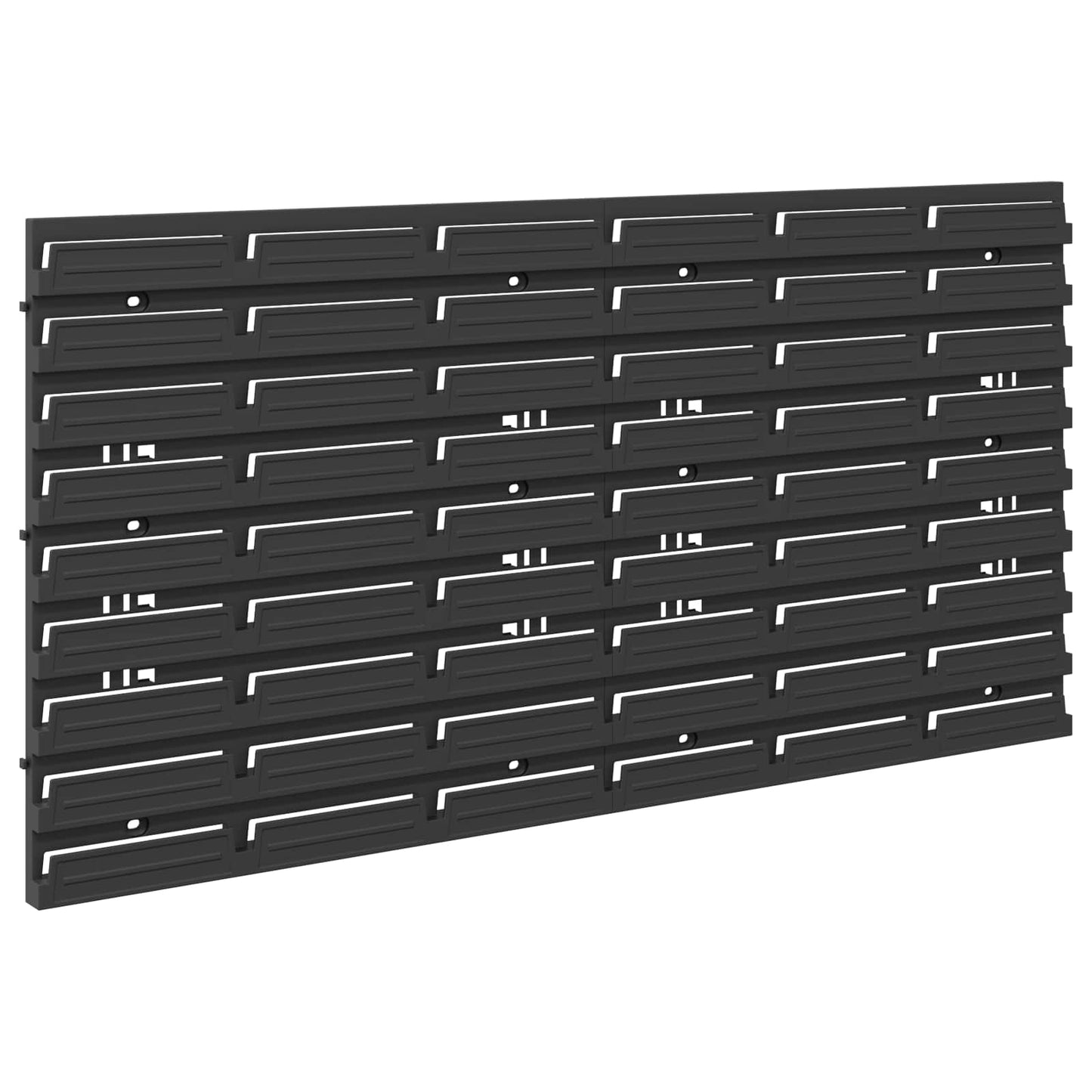 Containerstativ Svart og Rød 77,5 x 2 x 39 cm PP