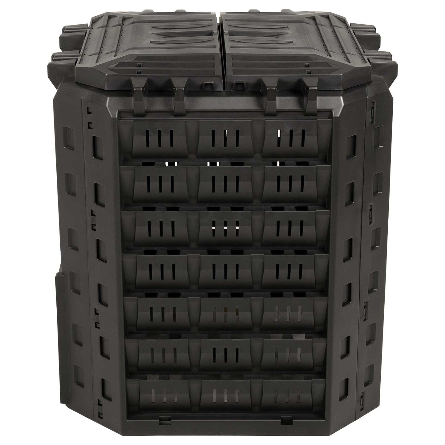 Hagekomposterer Svart 71 x 71 x 81,5 cm 100% PP