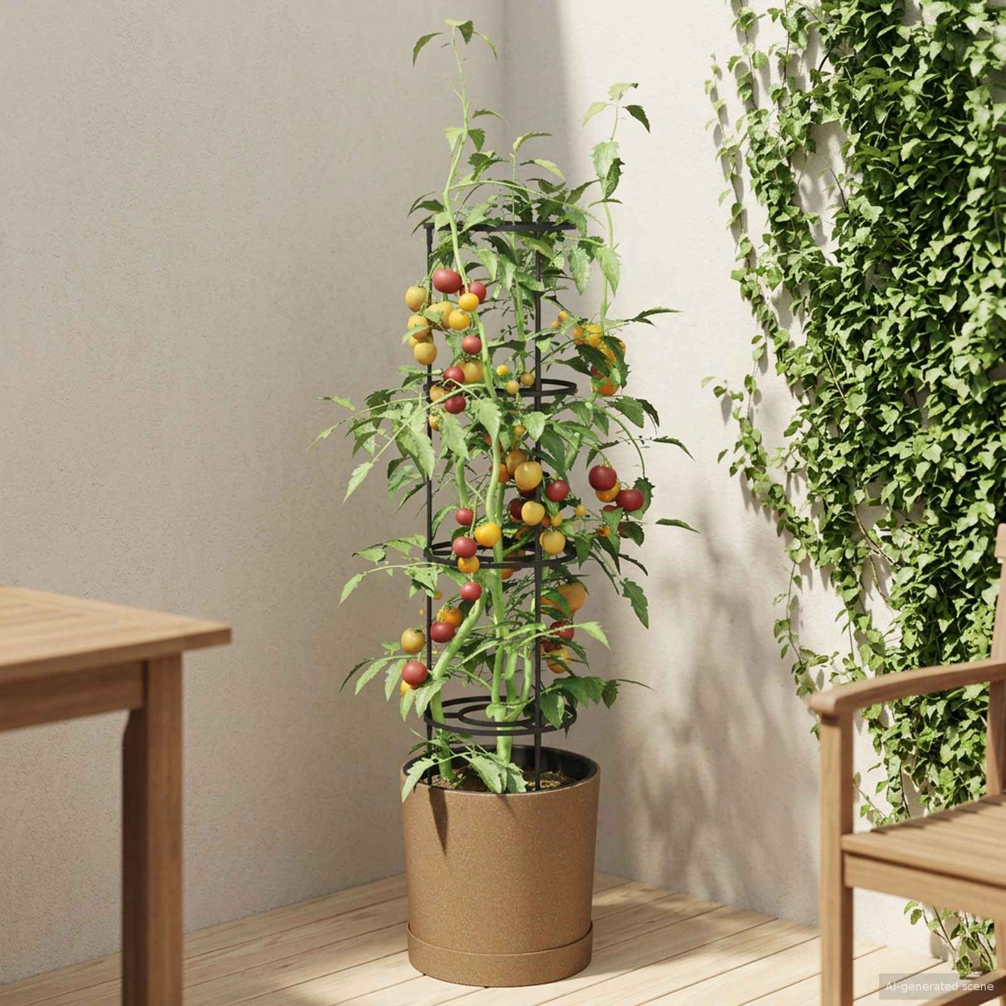 Tomatdyrker Naturo ECO Ø 39 x 139 cm WPC