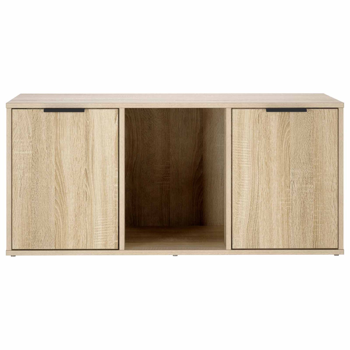 Katt bur møbel Sonoma eik 100 x 49 x 45 cm Konstruert tre