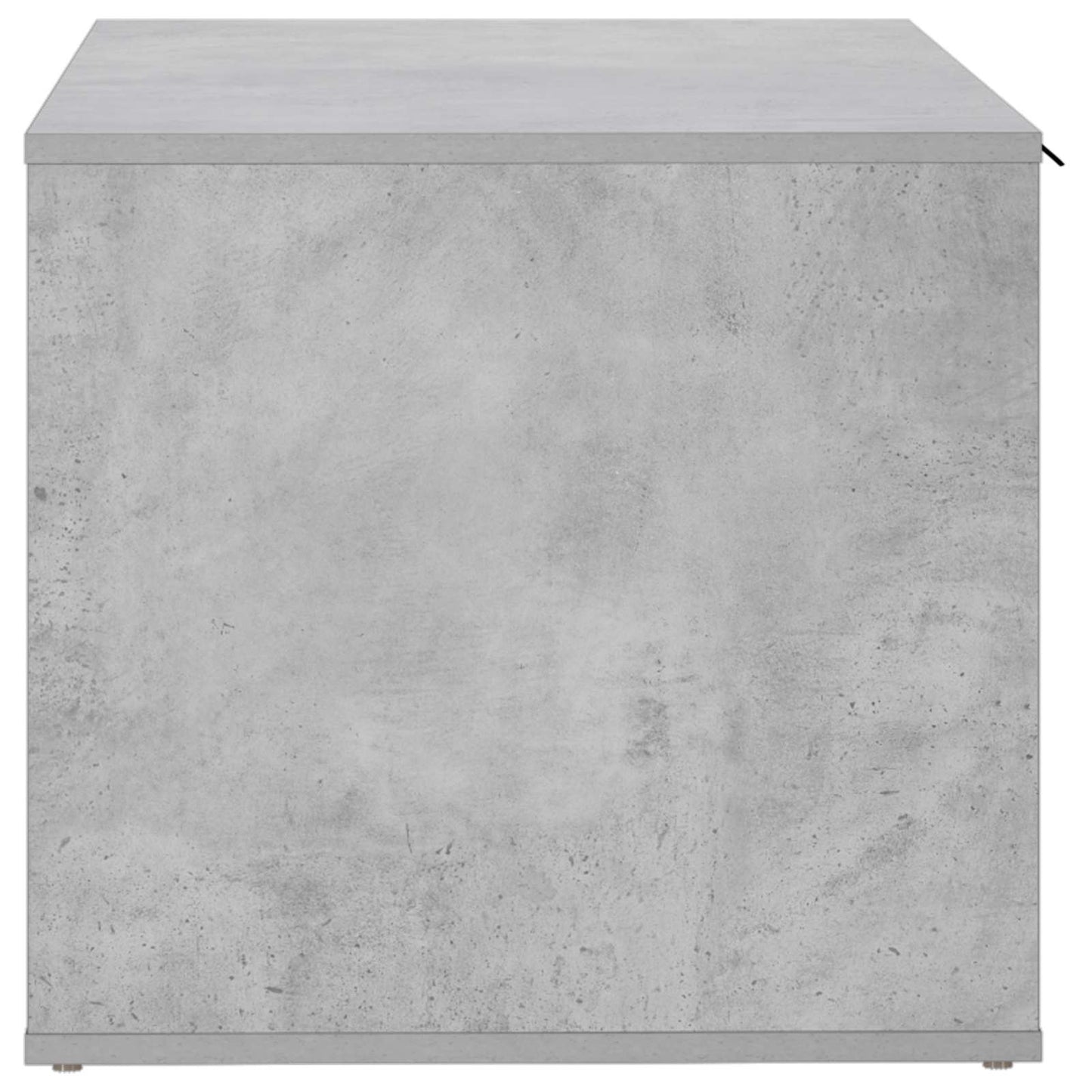 Katt bur møbel Betonggrå 100 x 49 x 45 cm Konstruert tre