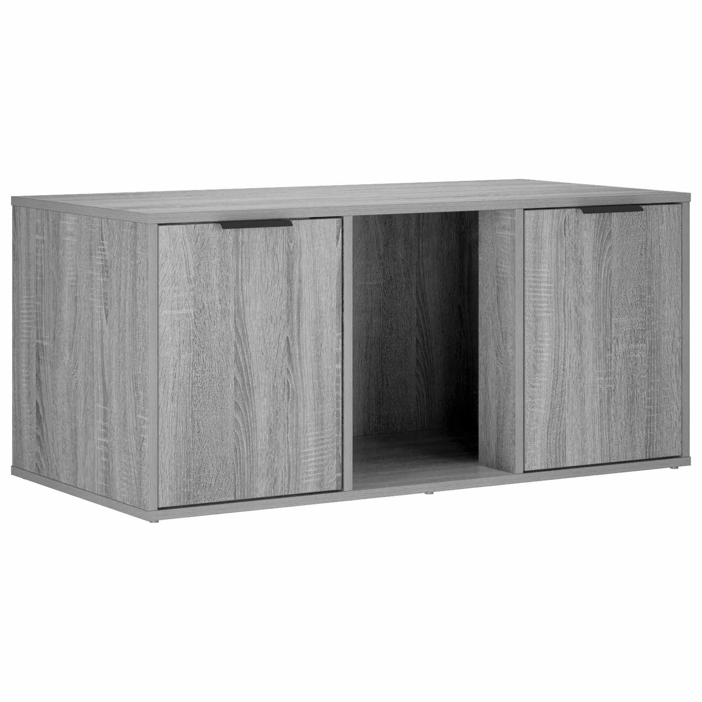 Katt bur møbel Grå Sonoma 100 x 49 x 45 cm Konstruert tre