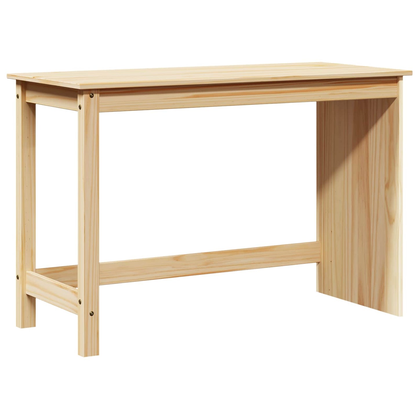 Skrivebordskapsett 2 stk. Brun Heltre furu